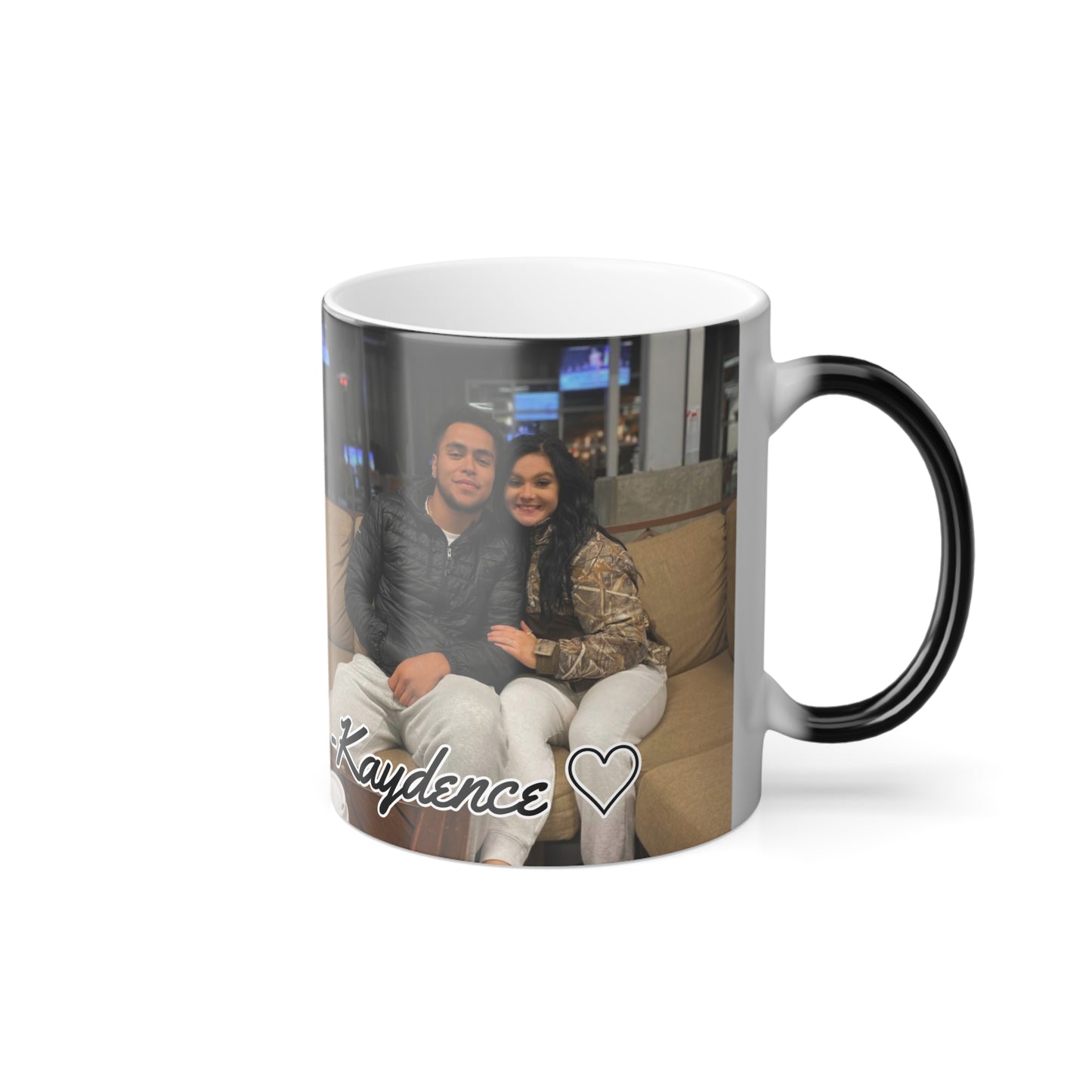 Custom Couple Color Morphing Mug