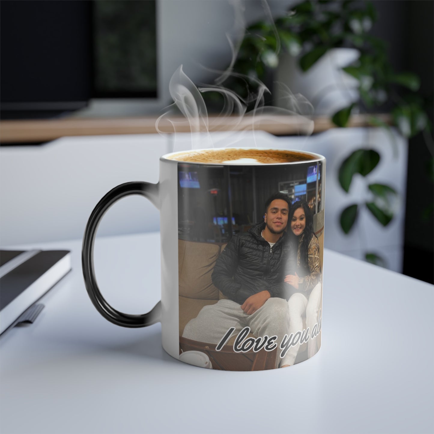 Custom Couple Color Morphing Mug