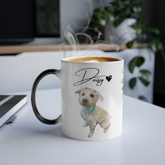 Custom Pet Color Morphing Mug