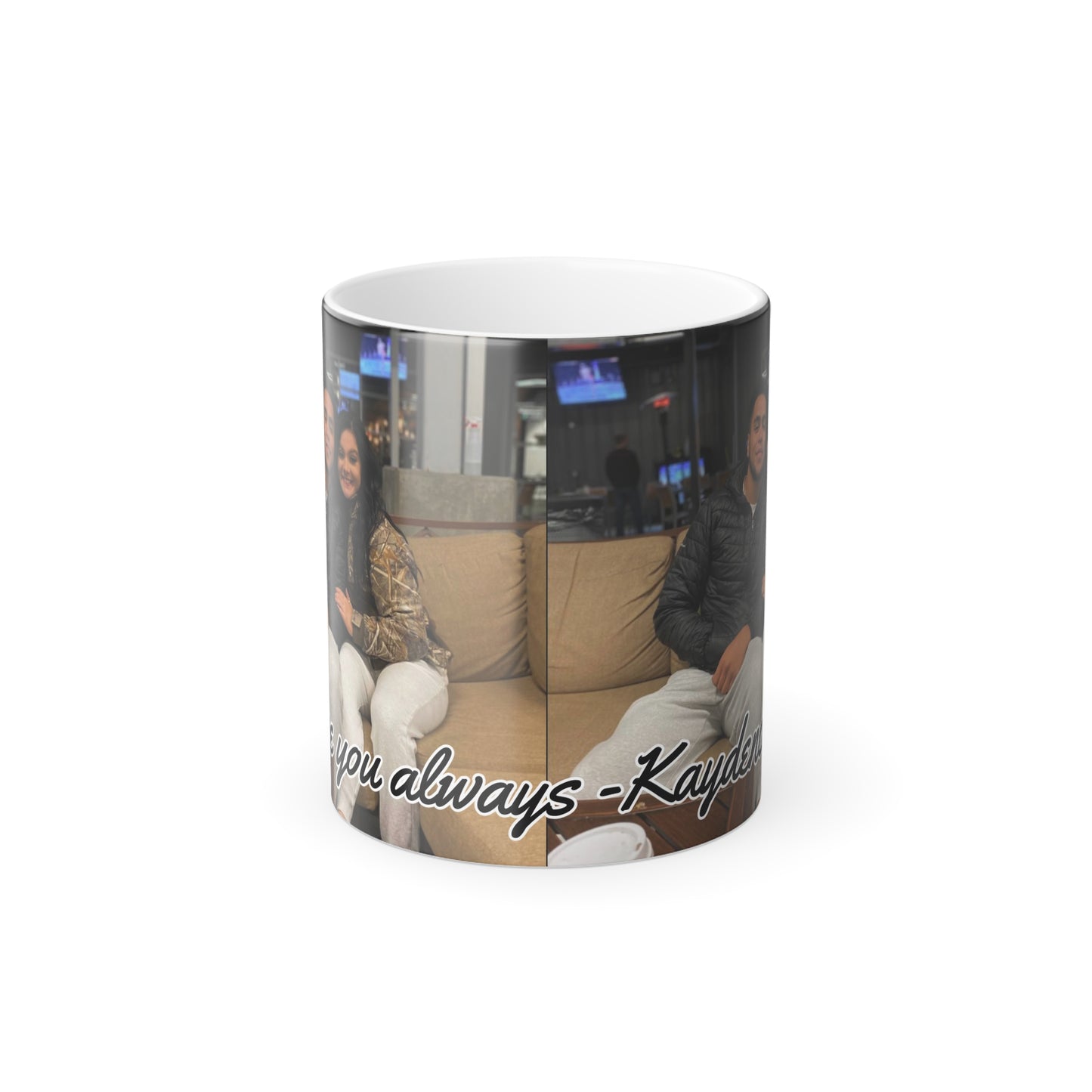 Custom Couple Color Morphing Mug